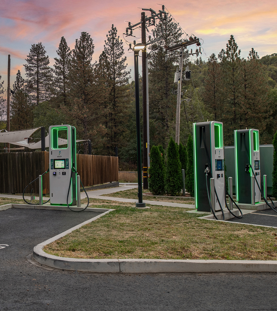 On-Site Electric Vehicle Charging Station